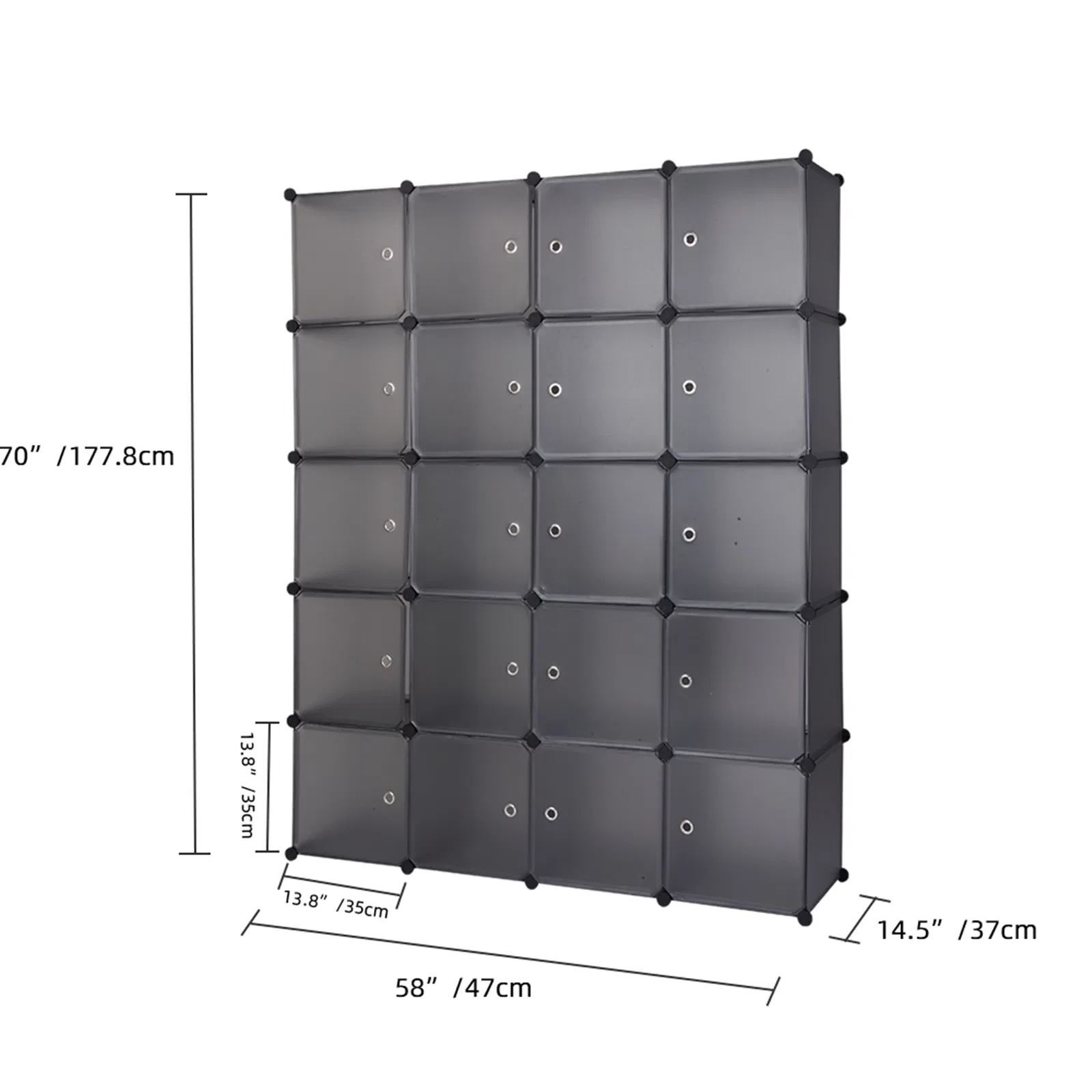 Cube Organizer Storage Shelves, picture 4 of 5