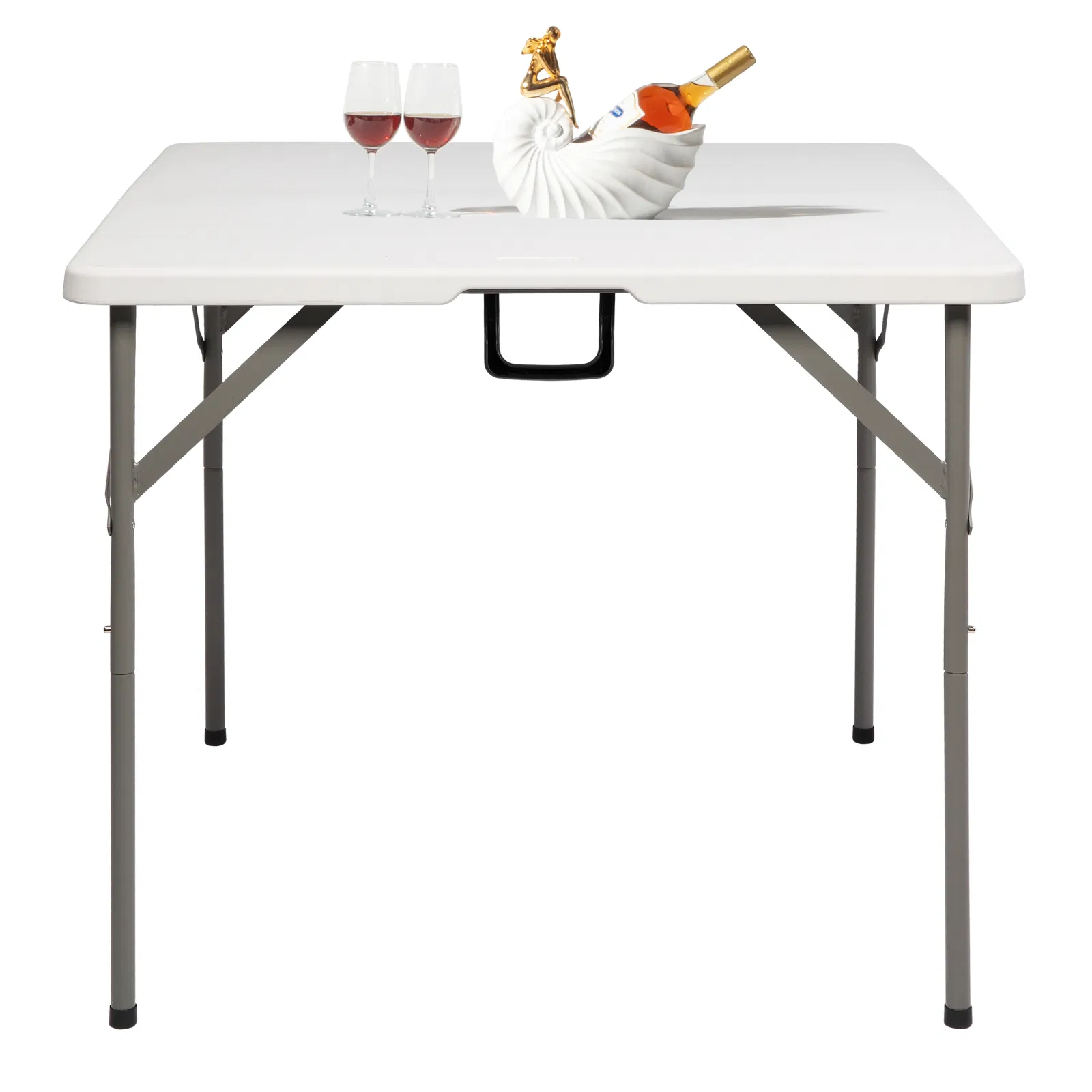 [Replace 19594030]34" Blow Molding Foldable Square Table image 3