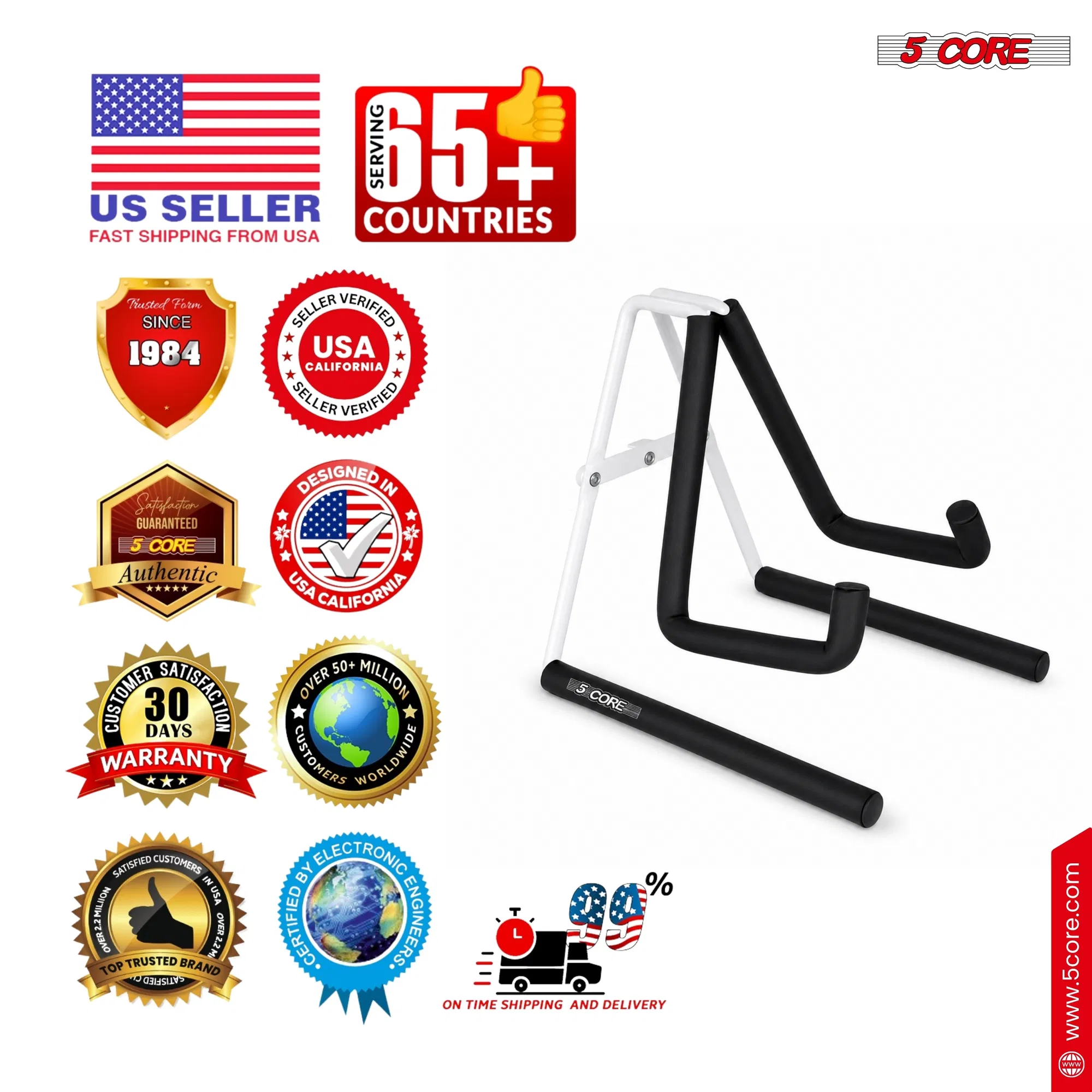 5 Core Ukulele Stand A Frame Metal Body w Soft Padded Arms Support Banjo Ukuleles Mini Guitar Violin image 8
