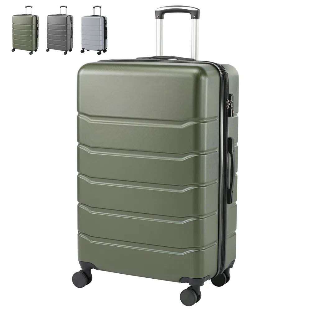 Carry-On Luggage, Hard Shell ABS Suitcase with Double Spinner Wheels, Lightweight Expandable Rolling Luggage with TSA Lock image 9