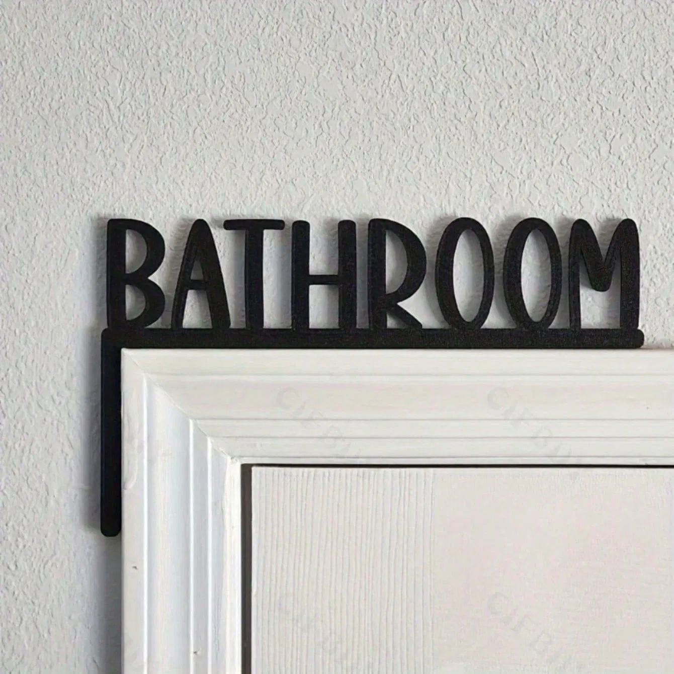 CIFbuy Bathroom door decoration, bathroom door sign, bathroom corner home decoration, toilet door decoration, housewarming gift (self-pickup at TikTok
