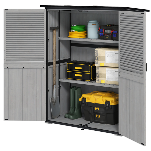 Outdoor Garden Storage Shed Tool House-9
