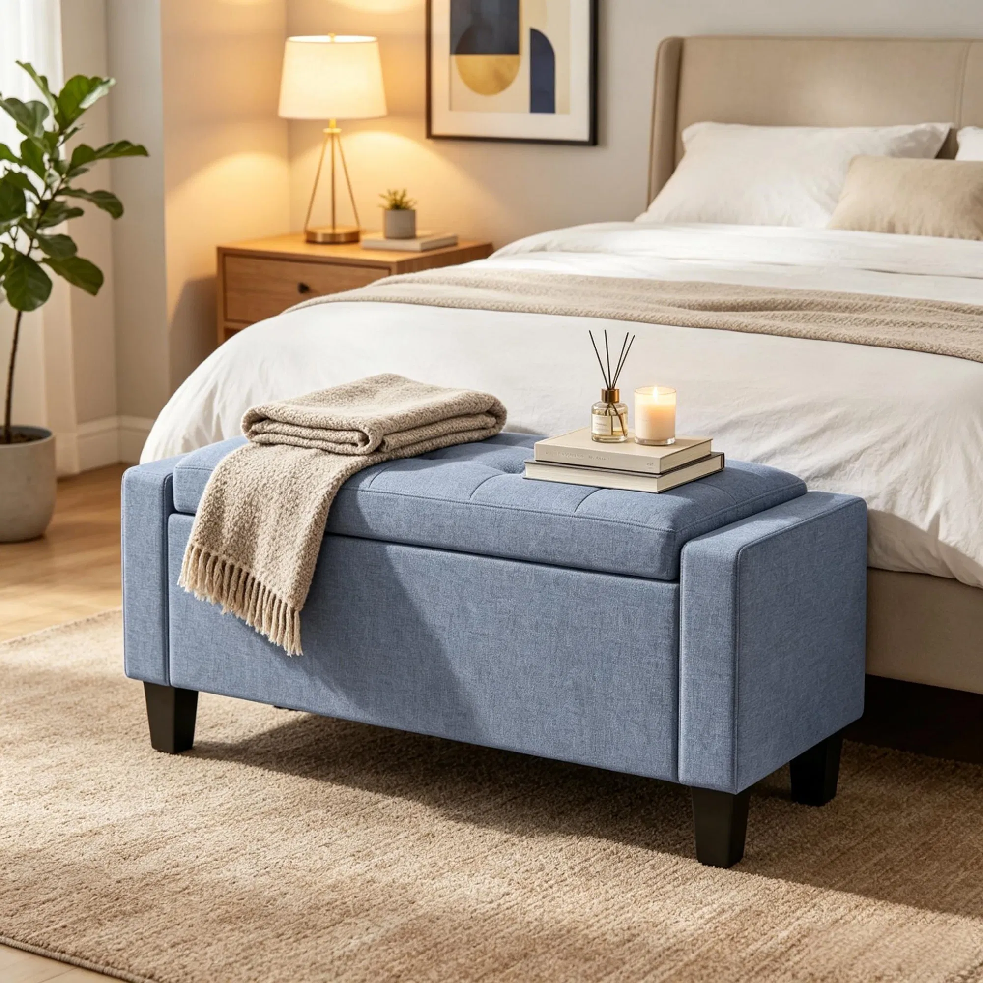 Storage Ottoman Bench