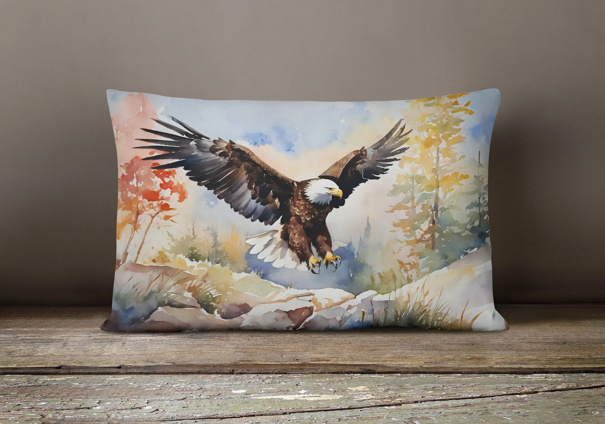Eagle Throw Pillow, picture 3 of 5