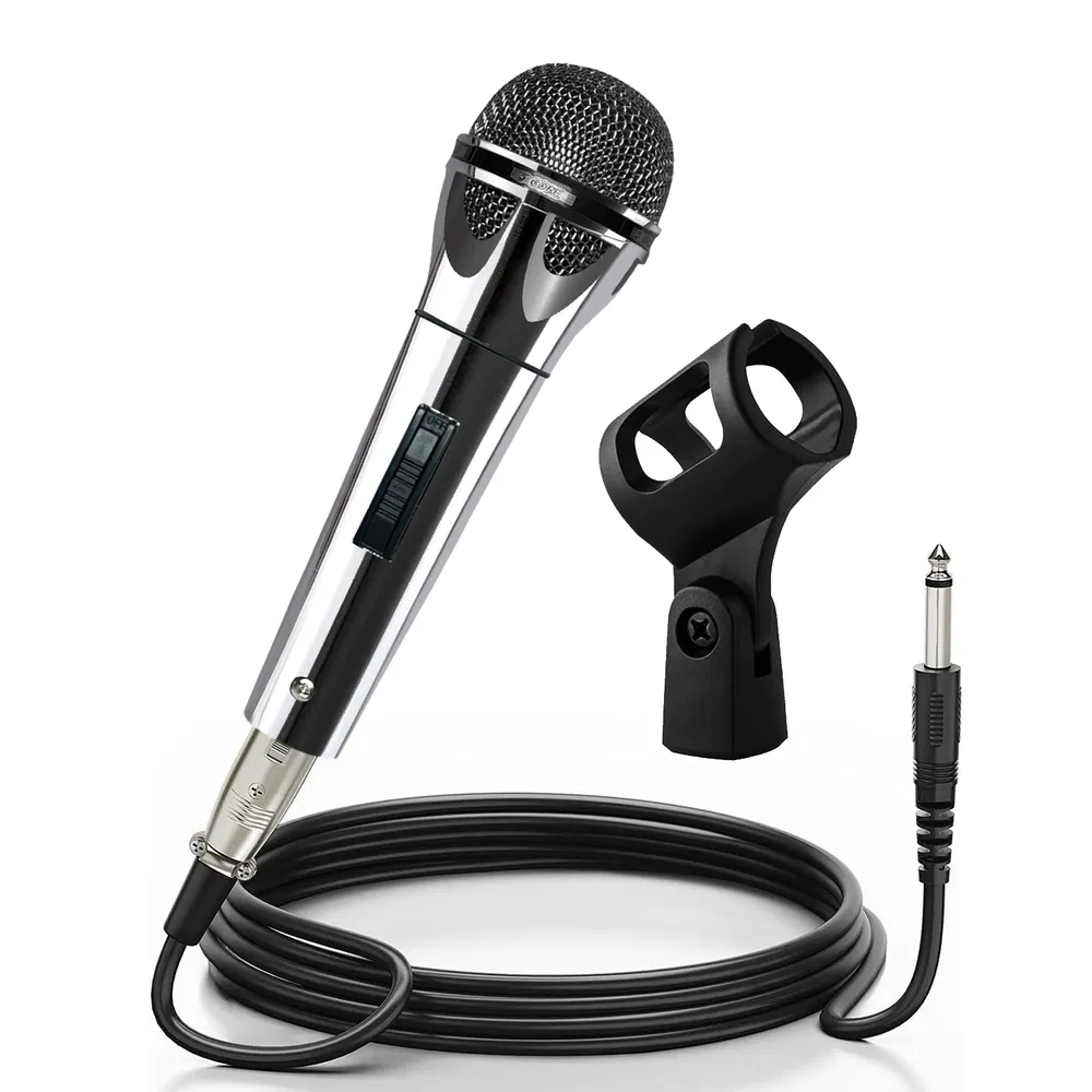 5 CORE Microphone Dynamic Vocal Handheld Mic Cardioid Unidirectional Microfono w On Off Switch + XLR Audio Cable for Singing Karaoke Public Speaking & Parties image 33