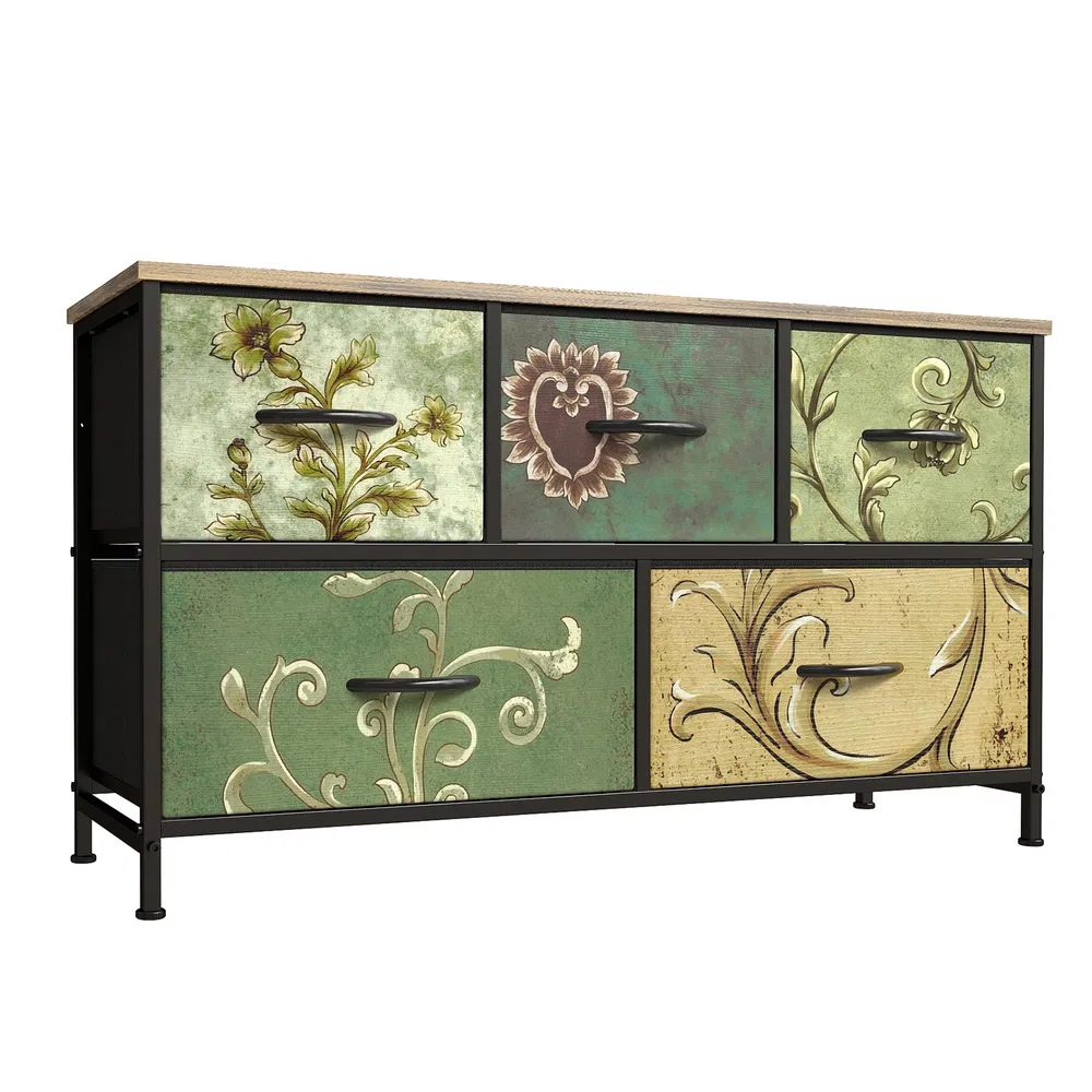 Fabric Drawer Side Table, picture 7 of 9