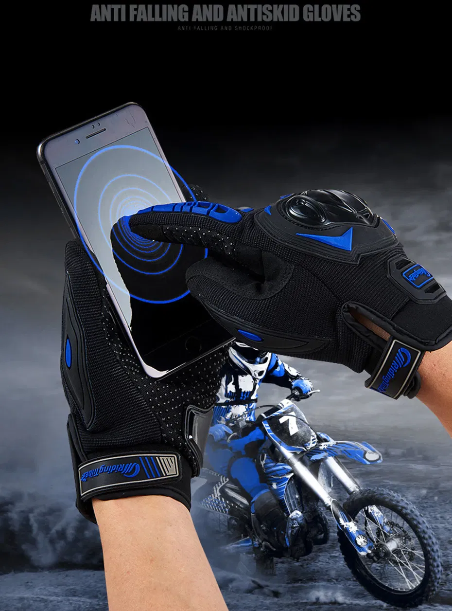 Racing Motorcycle Motorbike Motocross Riding Dirt Bike Full Finger Sports Gloves image 6