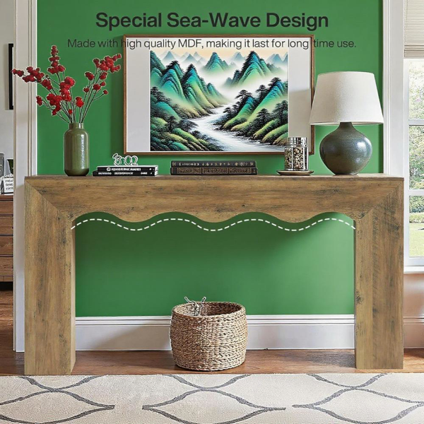 Long Console Table/Living room table(Not Supported non-defective remorse returns)-14