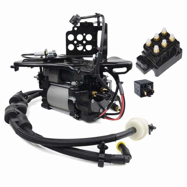 打气泵 Air Suspension Compressor Pump Kit Fits Jeep Grand Cherokee 2011-2018 Limited-9