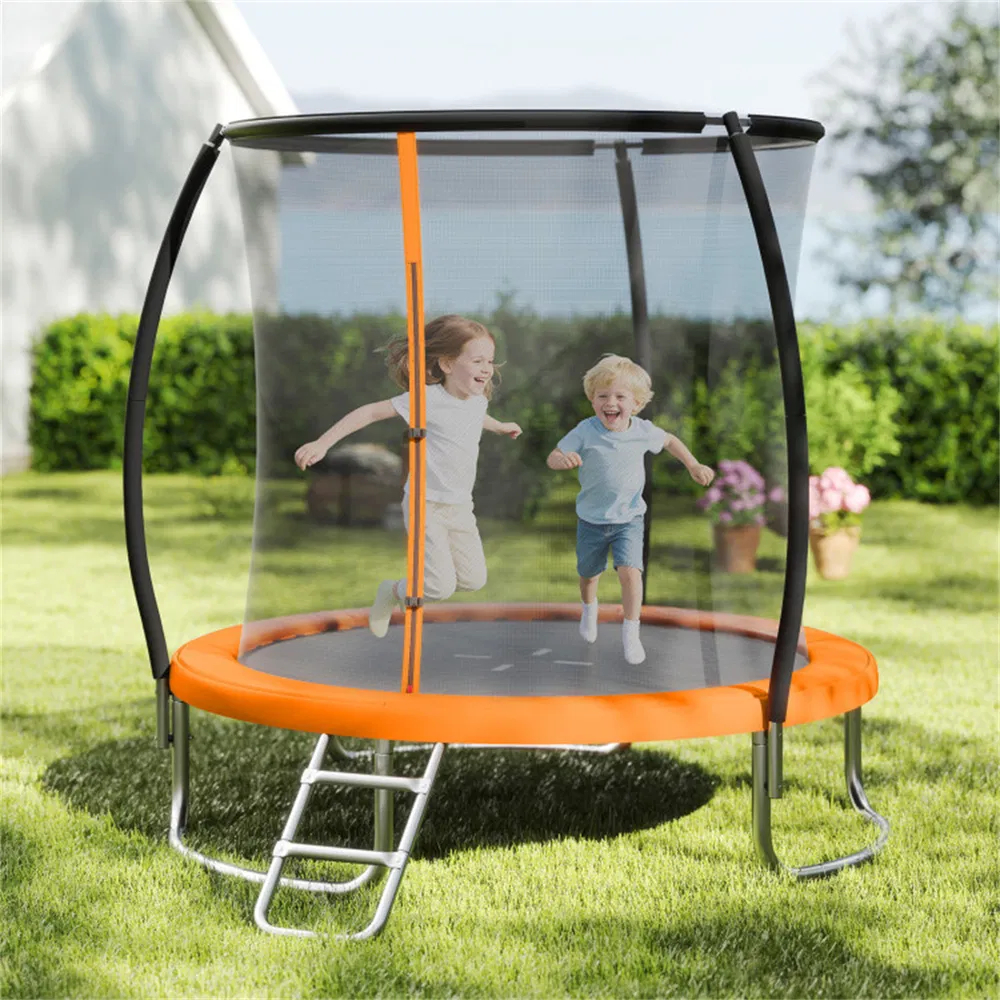 8FT Trampoline with Safety Enclosure