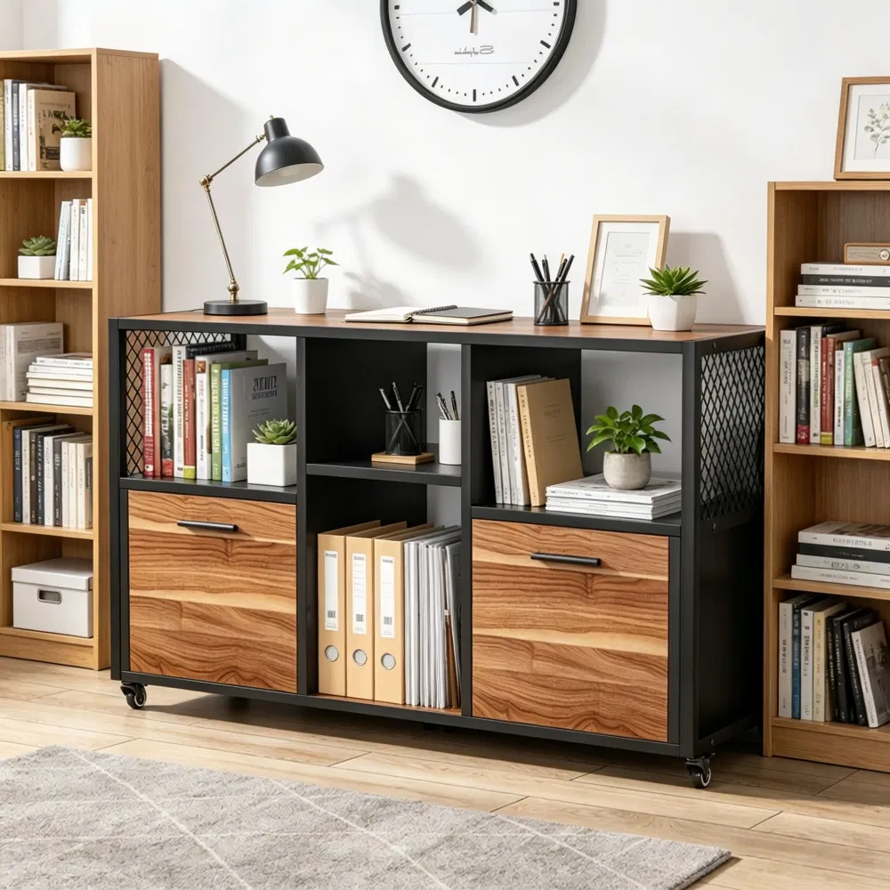 File Cabinet with Shelves, picture 3 of 5