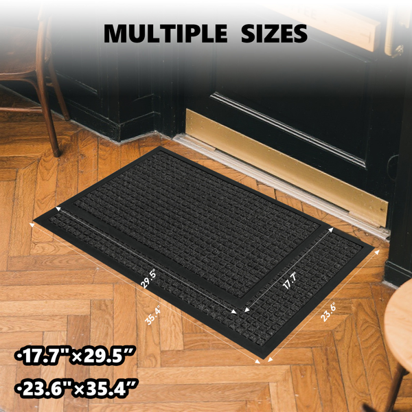 1PC Polypropylene Small Grid Composite Rubber Mat, Gray, 60x90x0.7cm, Kitchen & Home Anti-Fatigue Floor… image 16