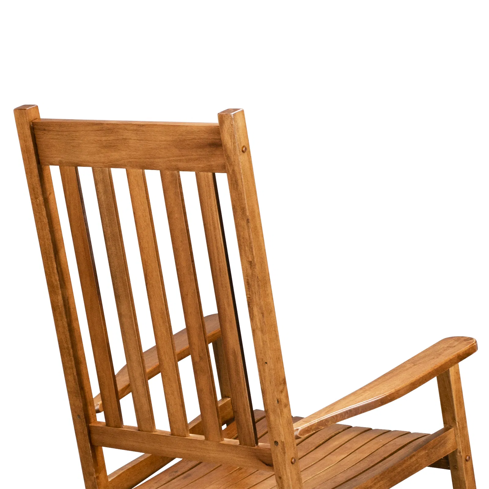 68.5*86*115CM Square Wooden Rocking Chair Original Color image 12