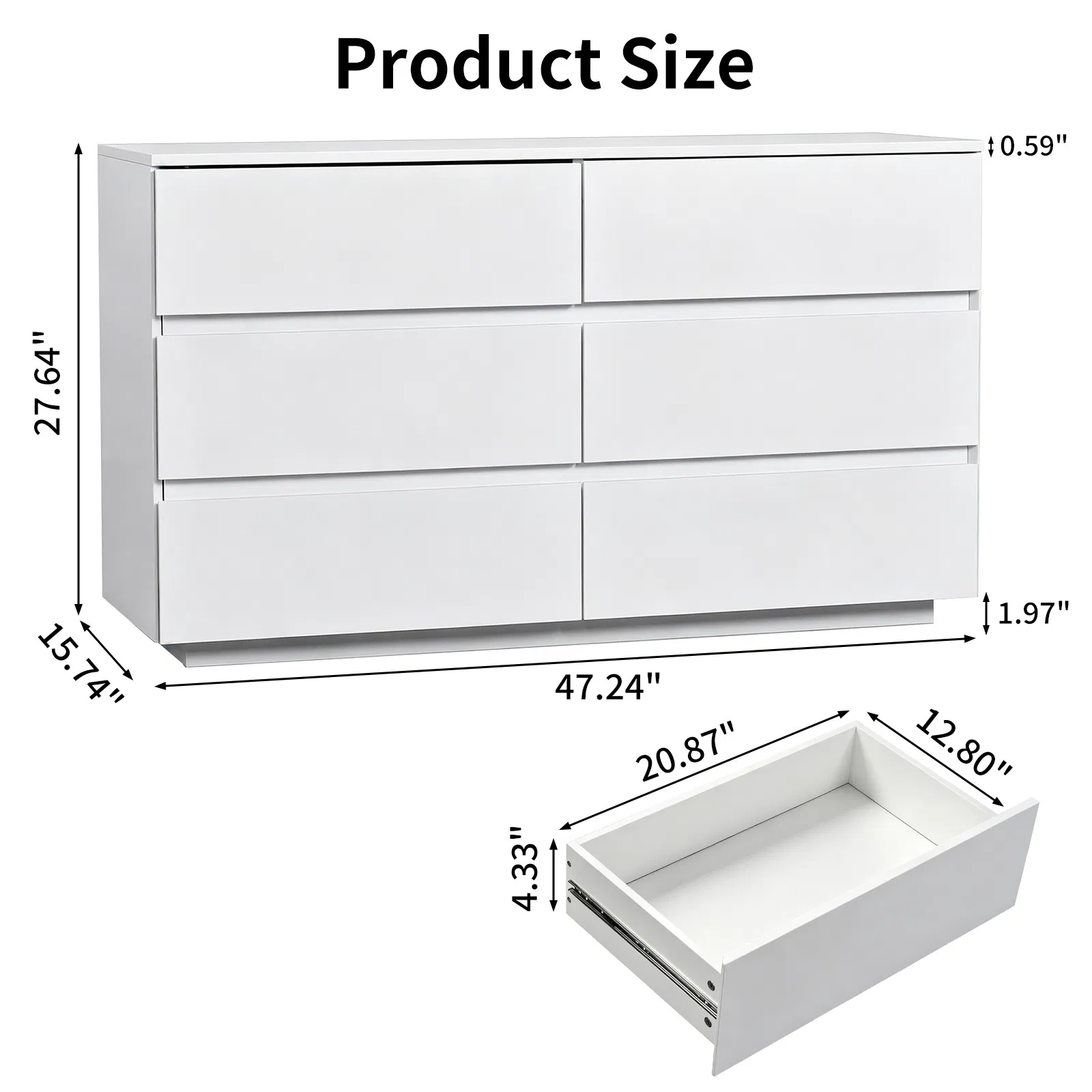 6-Drawer Storage Chest, picture 4 of 5