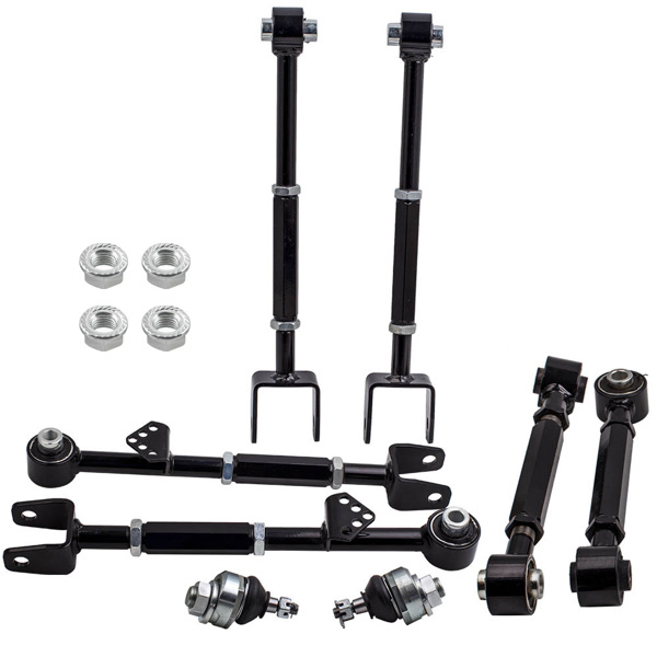 控制臂 Rear Camber Control Arm Toe Kit + Front Ball Joint For 08-13 Accord 09-13 TL TSX-10