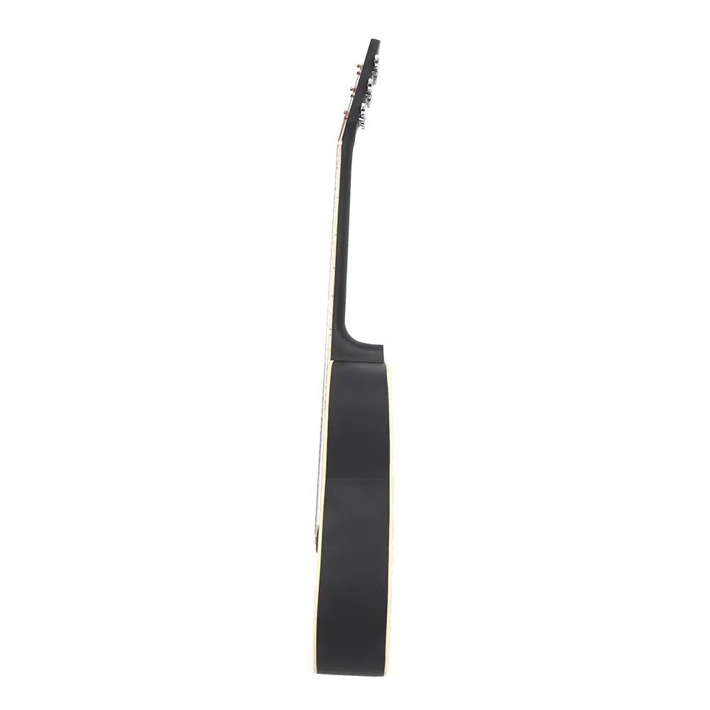 [Do Not Sell on Amazon] GT502 41-Inch Notch Spruce Panel Matte Edging Folk Guitar Bag Shield Wrench Black image 6