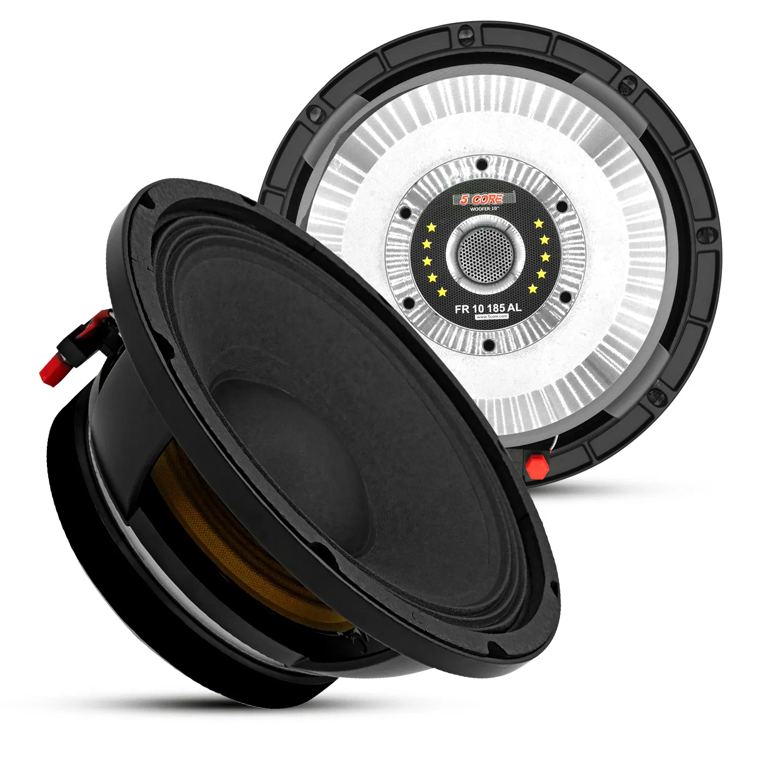 5 Core 10 Inch Car Subwoofer Full Range Speaker 4/8Ohm Woofer Replacement Driver