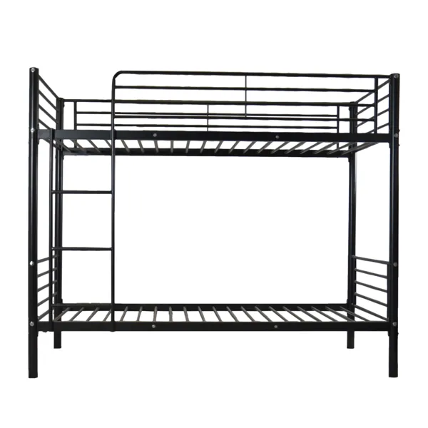 [same Model Code: 67430277]Iron Bed Bunk Bed with Ladder — photo 8
