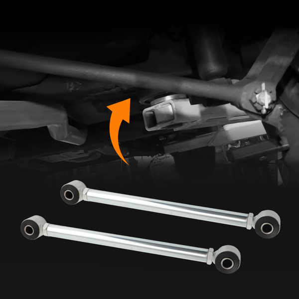 控制臂 2Pcs Adjustable Rear Panhard Strut Rods Bar for Chevrolet Corvette 1963-1979 16362800-15