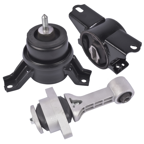 发动机支架 Engine Trans w/o Bracket & Torque Strut Mount 3PCS for Kia Soul 1.6L 2.0L 2010-2011 AUTO Transmission A7190, A71020, A71078WO-10