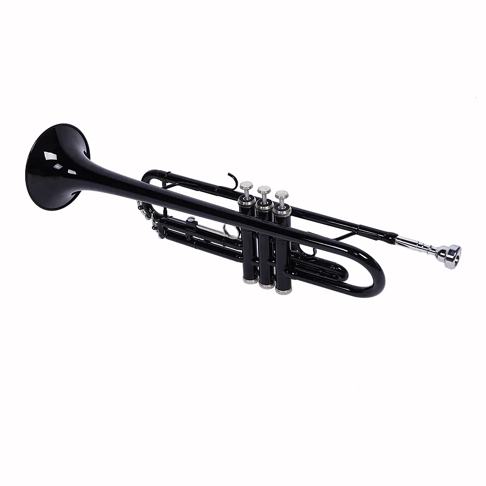 Nickel Plating Trumpet Gloves Set Black image 4