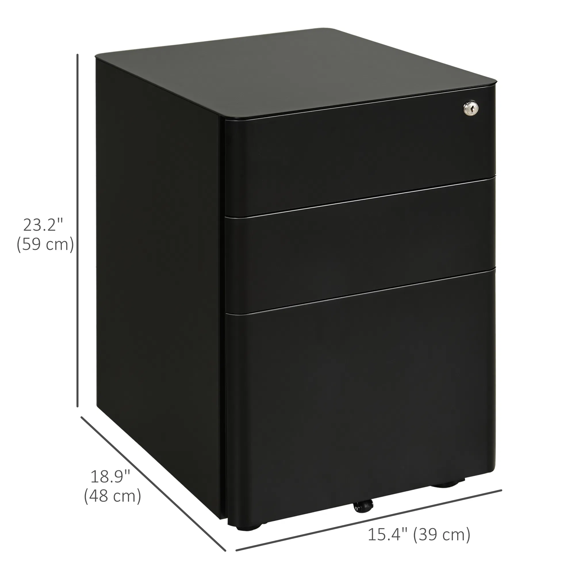 Steel Mobile Filing Cabinet, picture 2 of 5