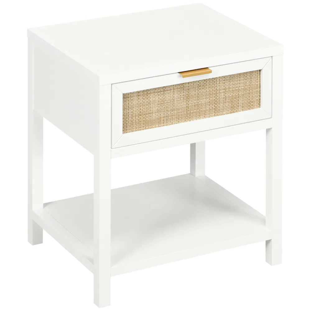 Rattan Nightstand with Drawer, picture 5 of 5