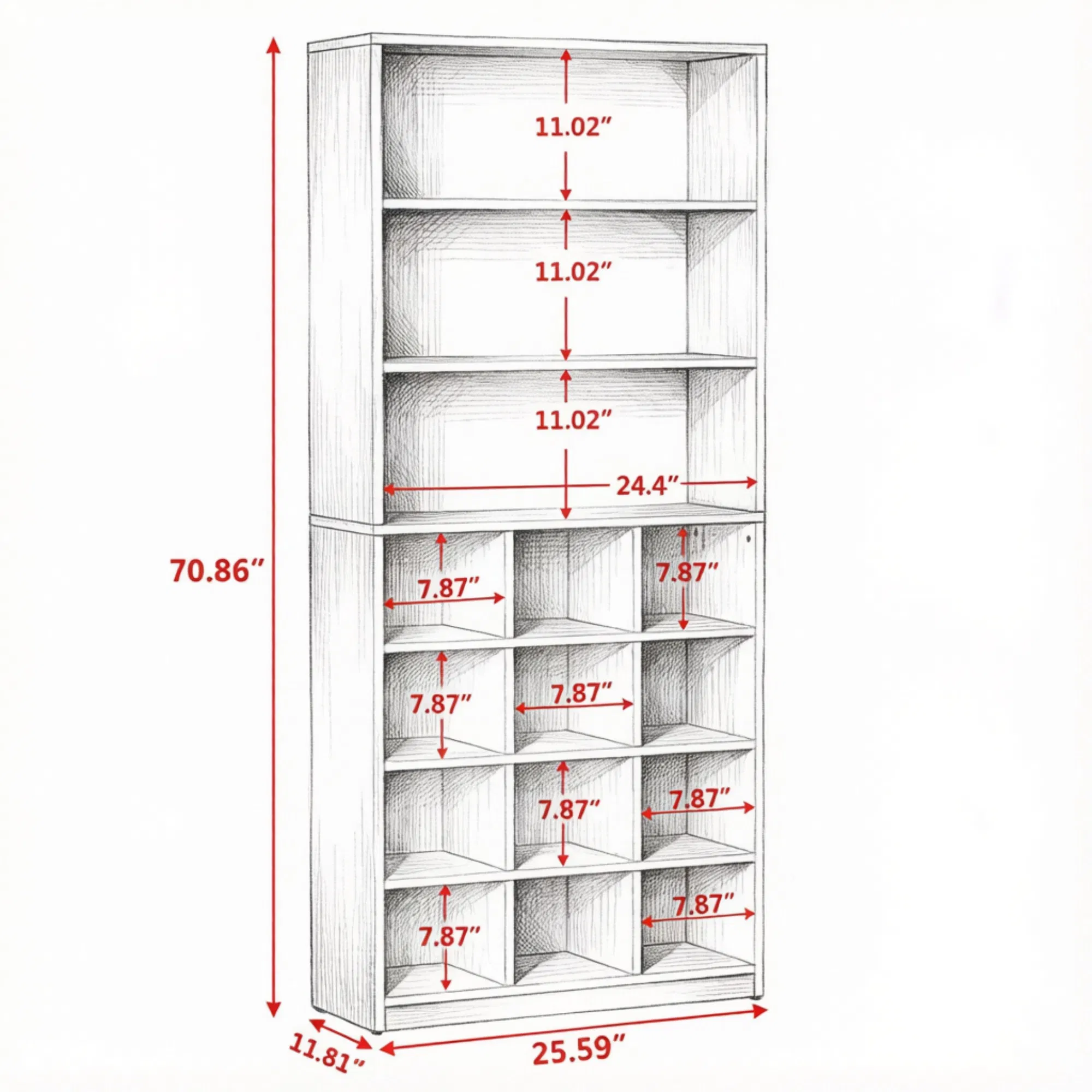 Shoe Storage Cabinet, picture 4 of 5