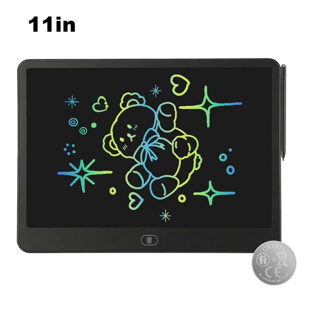 LCD Writing Tablet for Kids, Reusable Doodle Board image 23