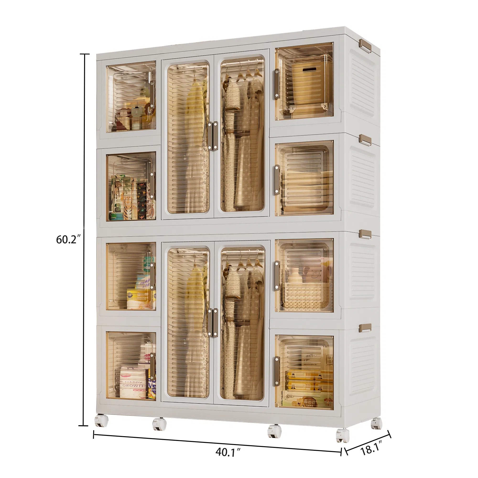 Portable Wardrobe Closet Organizer, picture 4 of 5