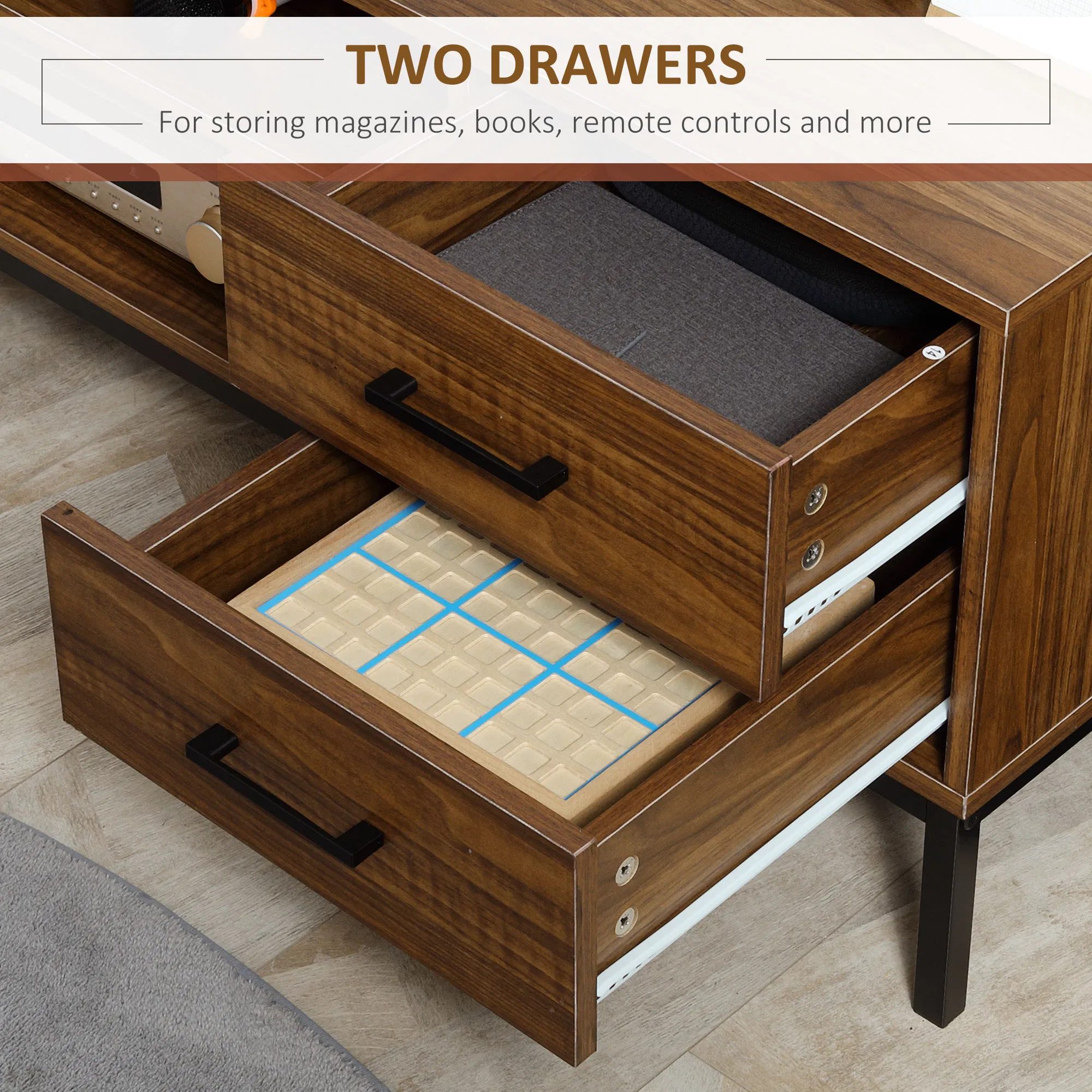 TV Stand with Storage, picture 4 of 5