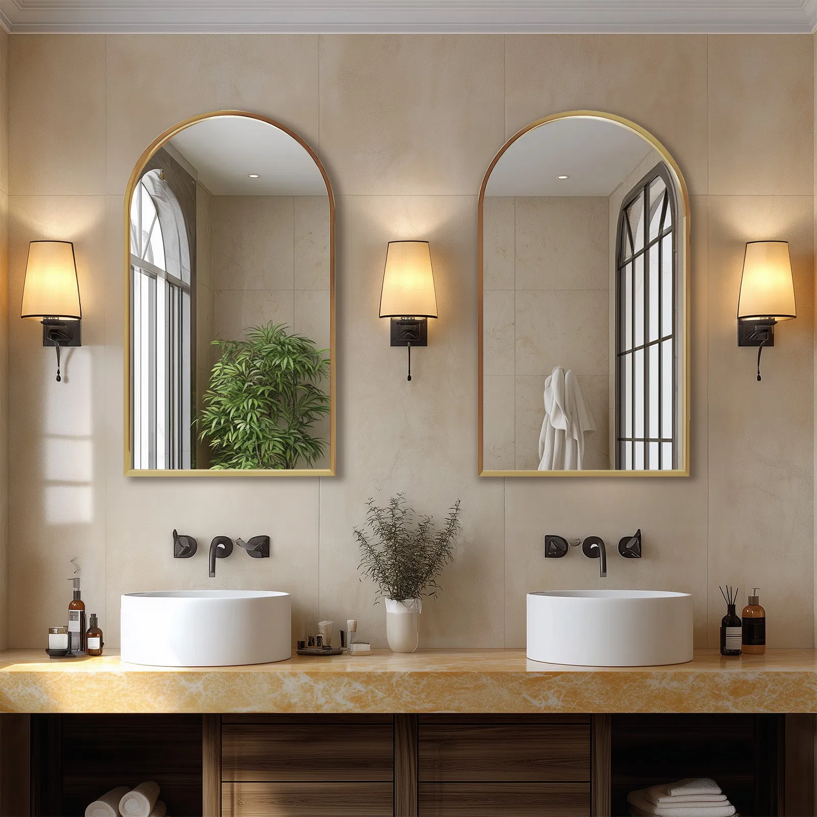Arched Wall Mirror, picture 2 of 10