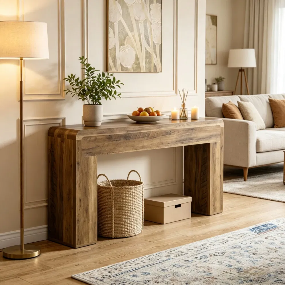 Farmhouse Console Table, picture 2 of 5