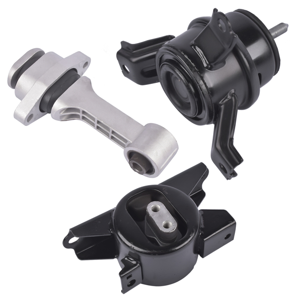 发动机支架 Engine Trans w/o Bracket & Torque Strut Mount 3PCS for Kia Soul 1.6L 2.0L 2010-2011 AUTO Transmission A7190, A71020, A71078WO-16