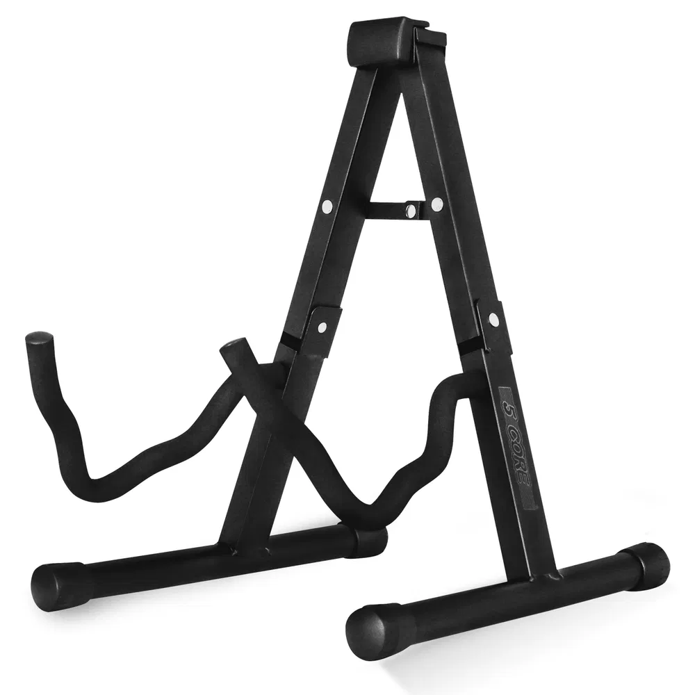 5 Core Guitar Stand A Frame w Soft Foam Arm Non Slip Rubber for Acoustic Electric Bass image 16