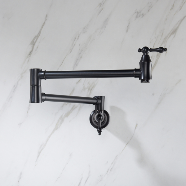  折叠龙头Folding faucet Pot Filler Faucet Wall Mount-16
