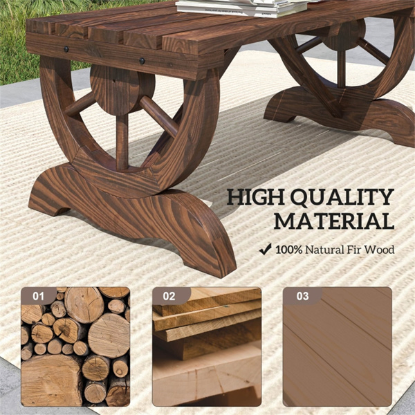 花园椅 /户外花园长椅 (周末不发货)( Amazon Shipping)(WalMart禁售)-13