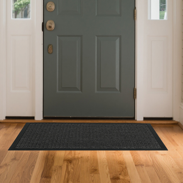 1PC Polypropylene Small Grid Composite Rubber Mat, Gray, 60x90x0.7cm, Kitchen & Home Anti-Fatigue Floor… image 20