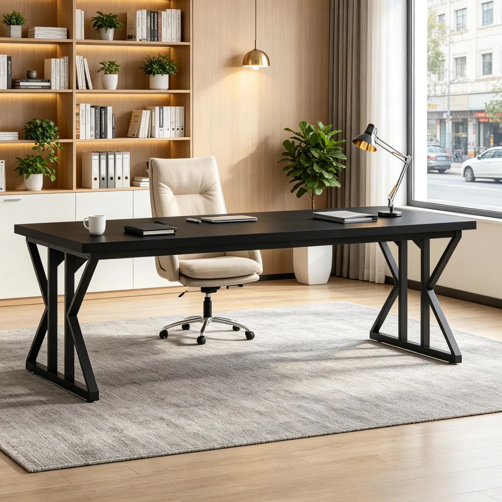 Two-Person Computer Desk, picture 2 of 5