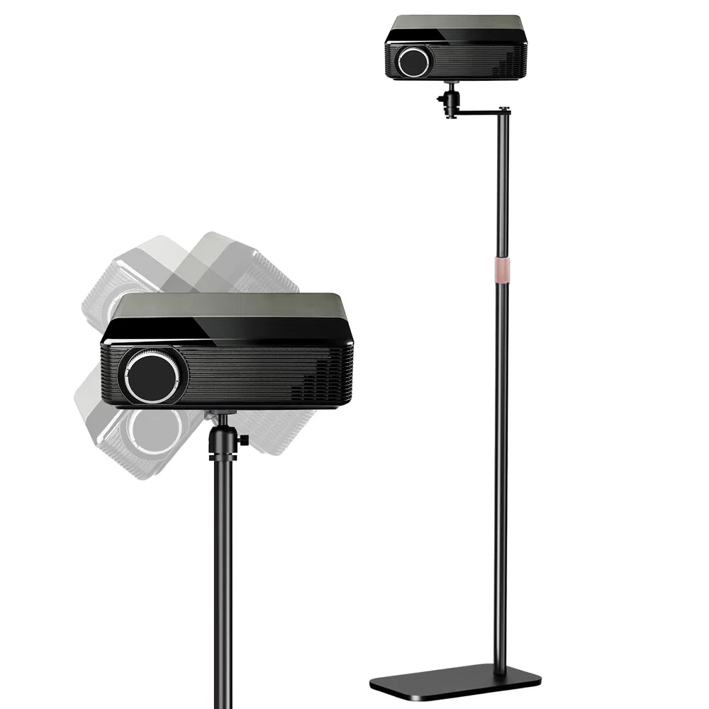 Projector Stand Height adjustable 28"-52" Tall Floor Stands w 3 Mounting Options 360?Rotatable Ball Head Heavy Duty Multipurpose Soporte Para Proyector for Home Office image 20