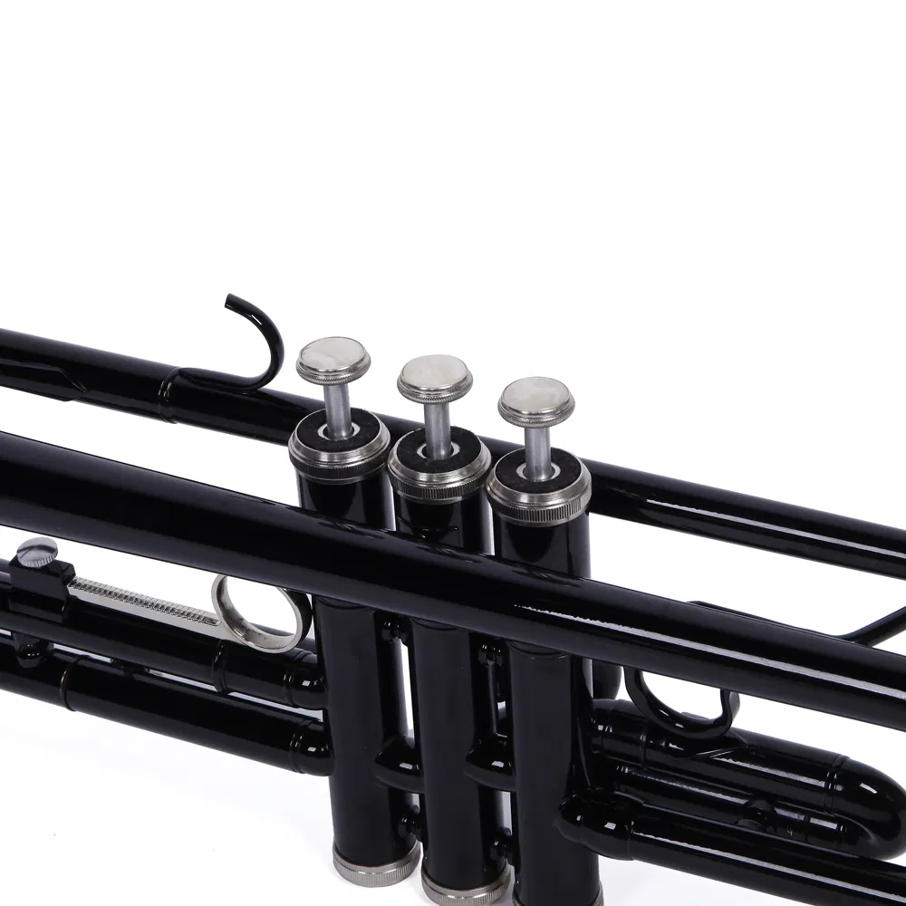 Nickel Plating Trumpet Gloves Set Black image 7