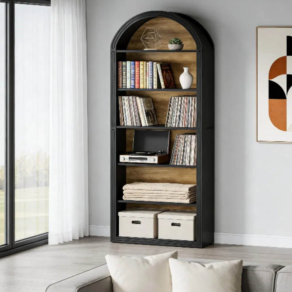 8-Tier Arched Bookshelf, picture 5 of 5