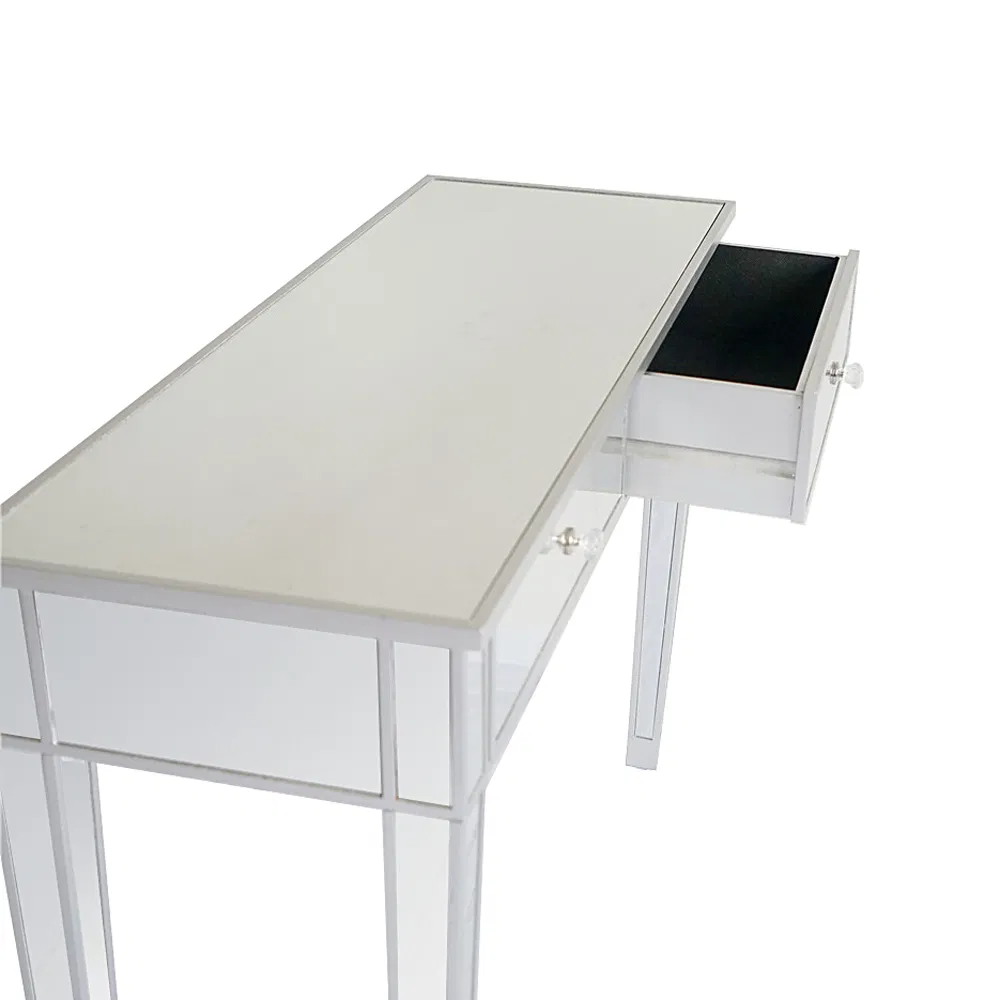 Mirrored Vanity Desk with Drawers, picture 2 of 5