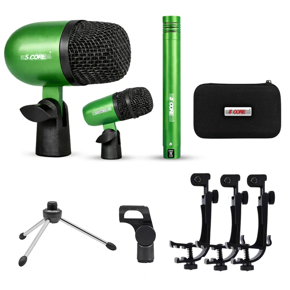 5 Core Conga Mic Snare Tom Microphone Drum Kit Condenser XLR Instrument Mics image 18