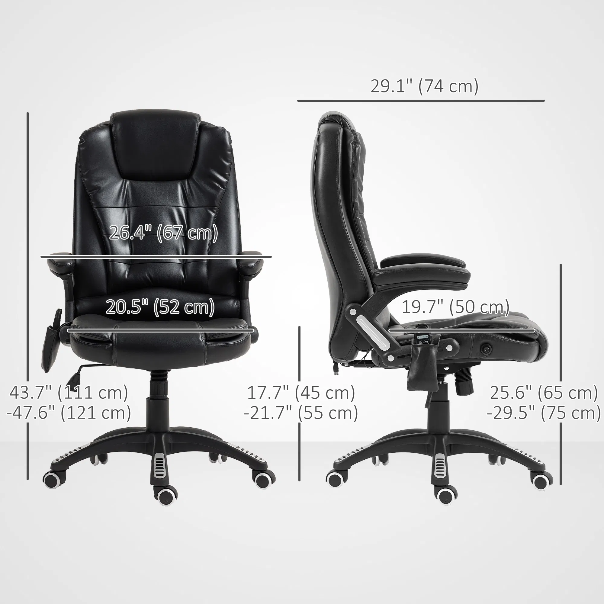 Reclining Massage Office Chair, picture 2 of 5