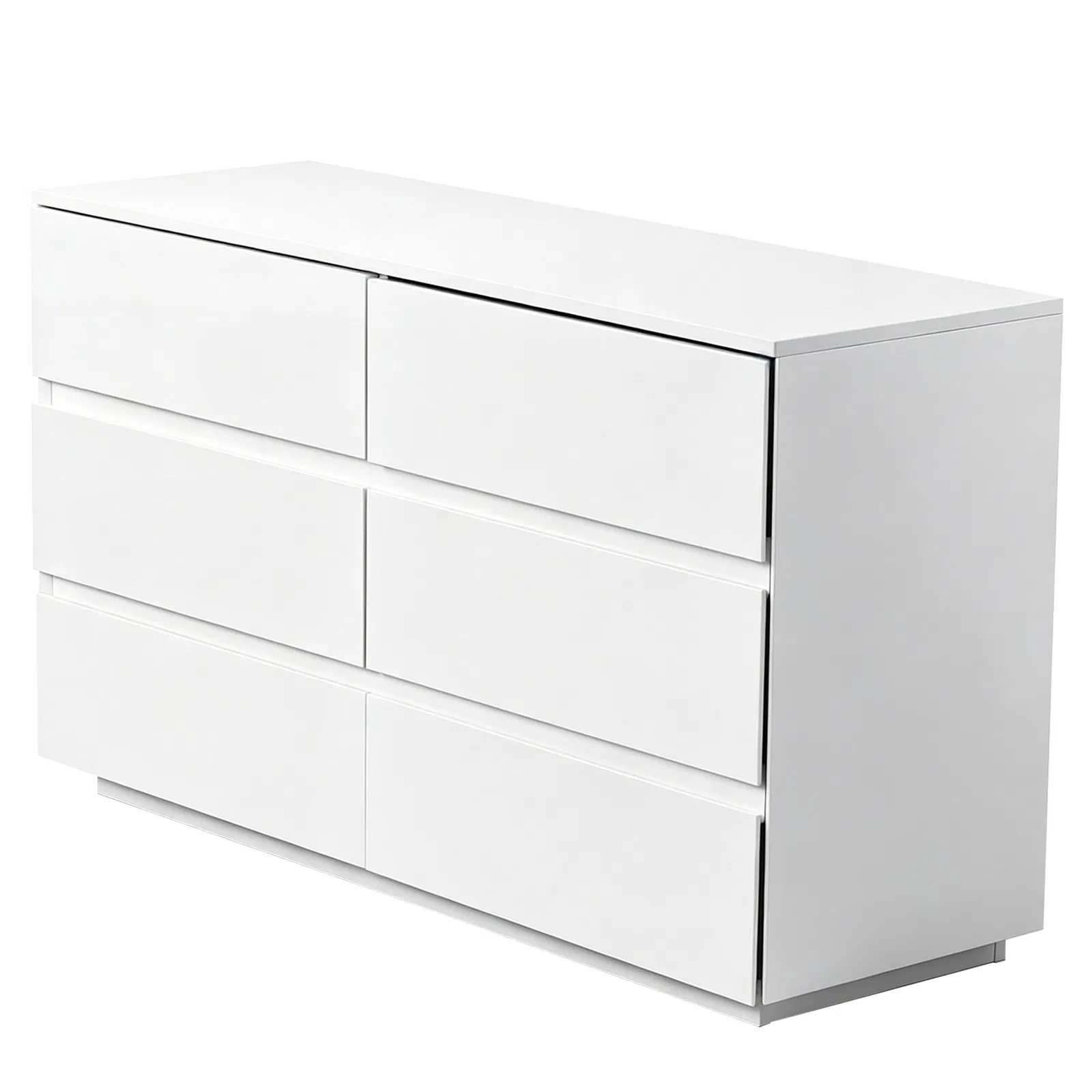 Handle-Free 6-Drawer Storage Cabinet Chest of Drawers with USB-Powered RGB LED Strip 47.24*15.75*27.56in… image 4