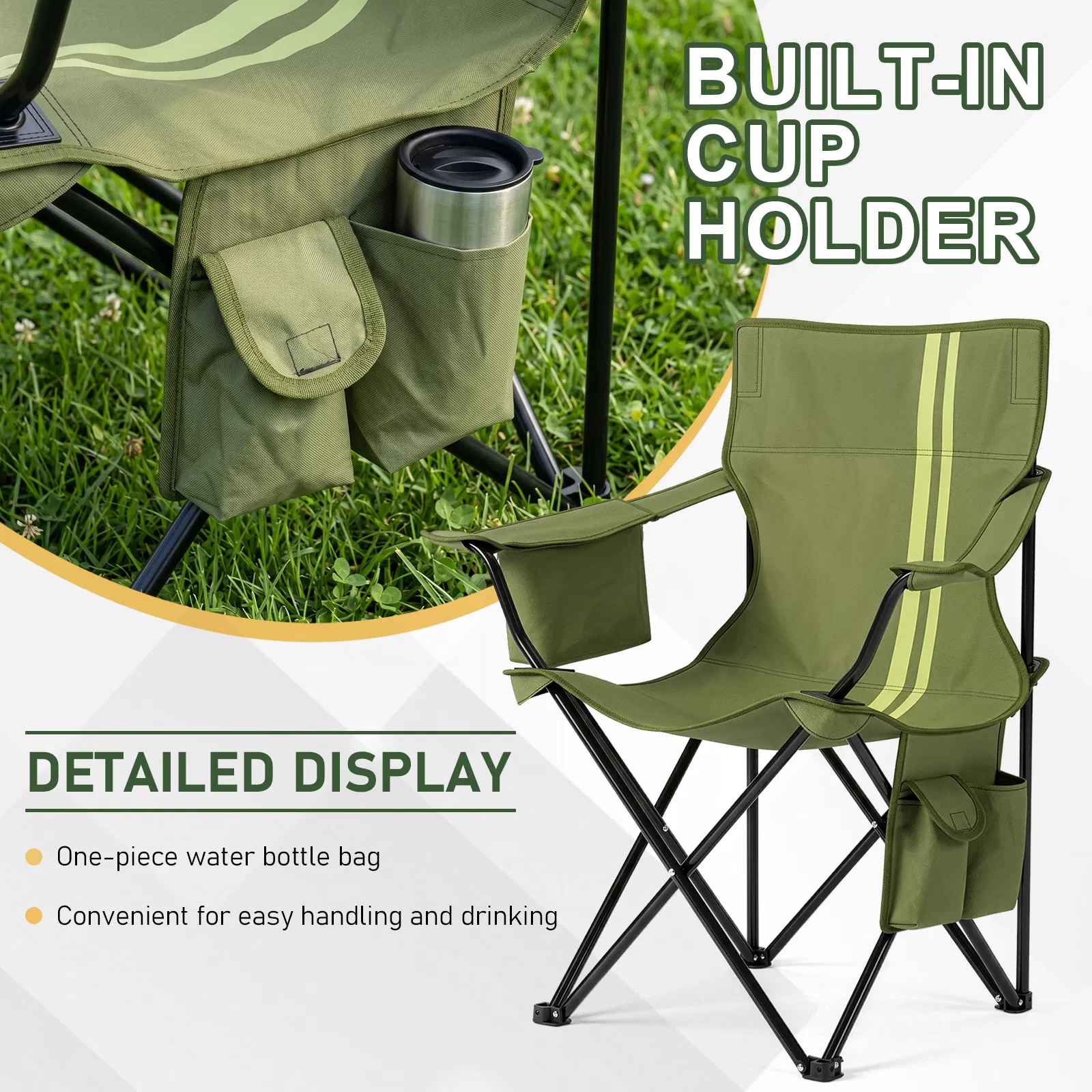 Chair with Foldable Design 33 Inches X 31.8 X 19.68 image 9