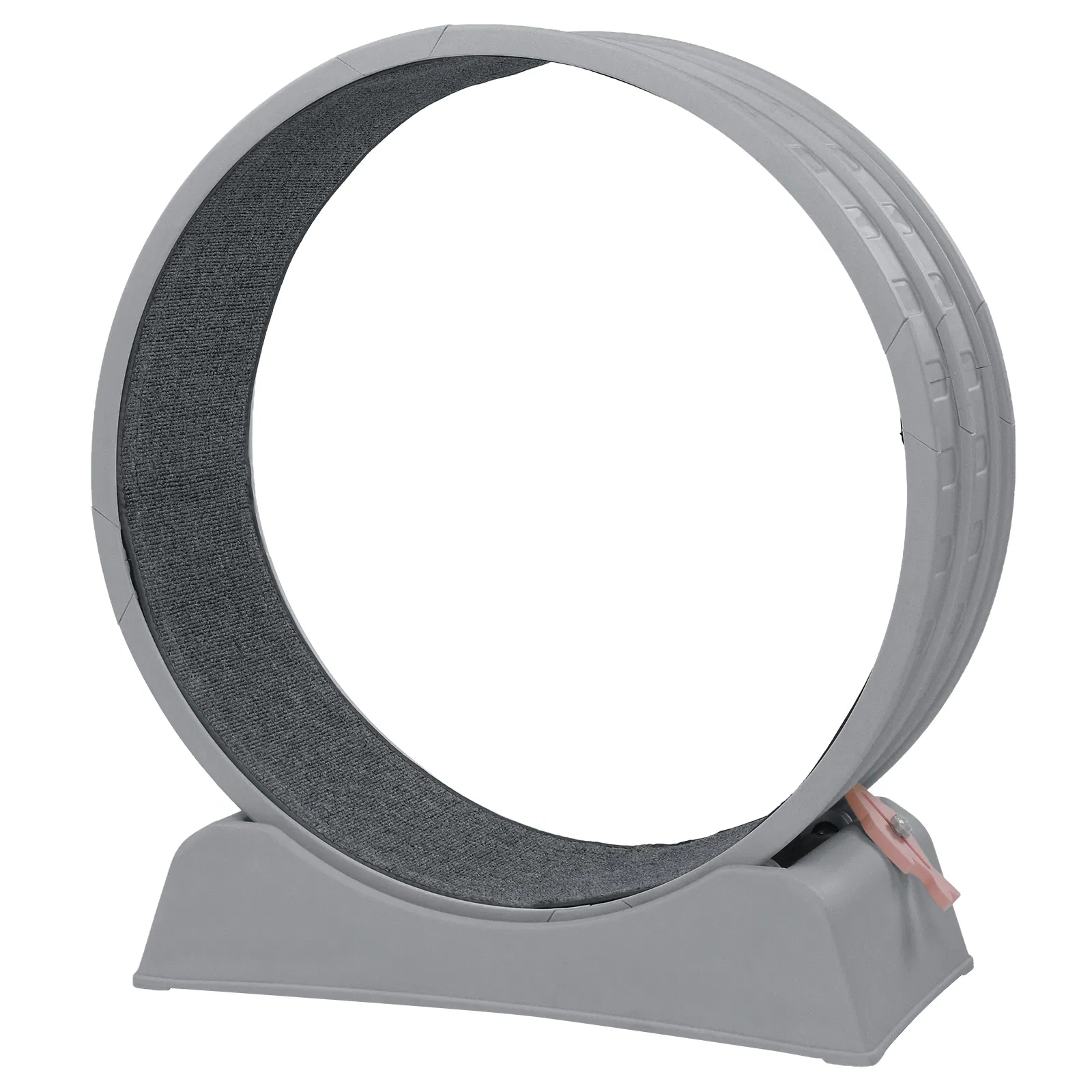 80*34*86CM, Gray PP track connector assembly, Round shape with gray carpet + 1 cat teaser stick, 15kg cat… image 13