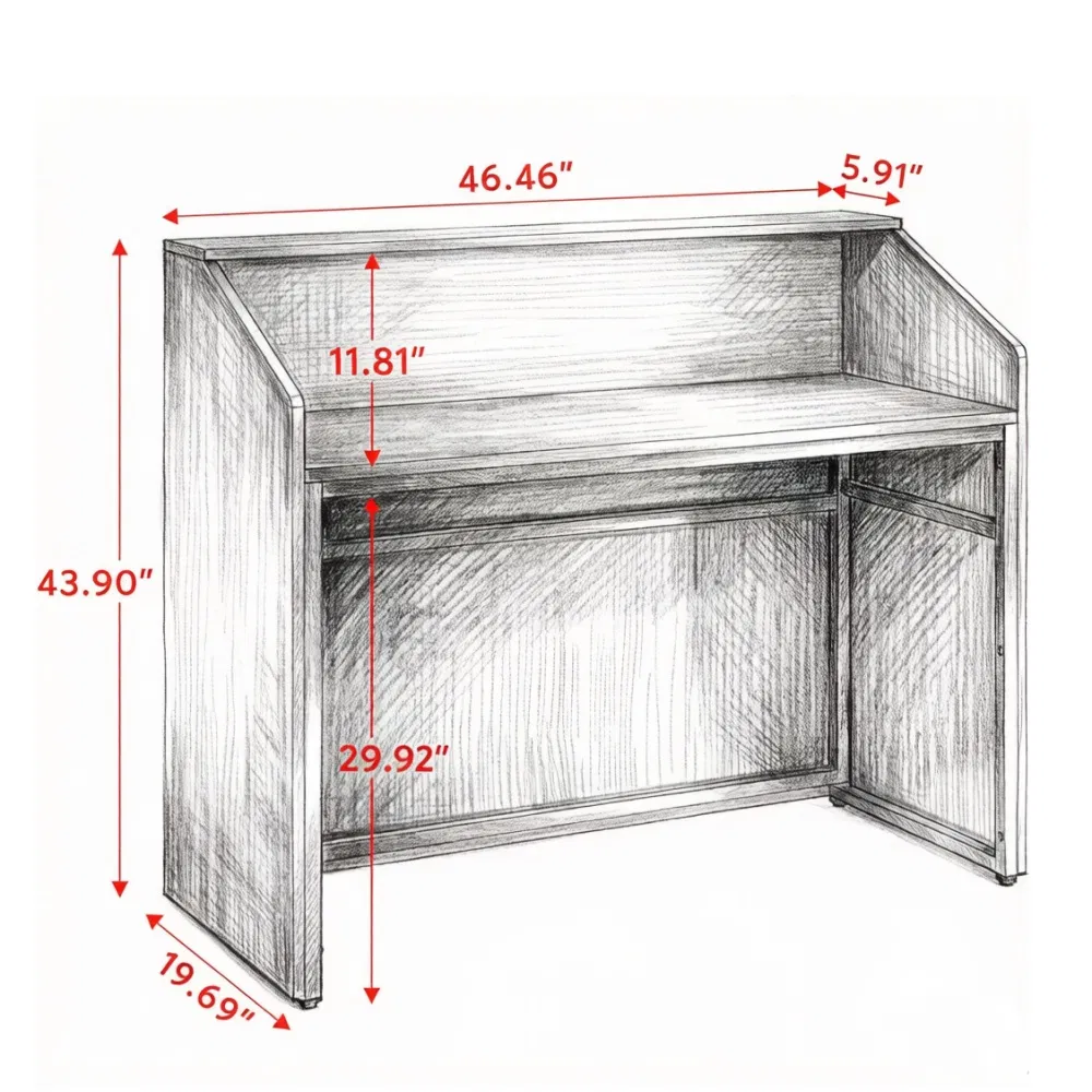 Modern Reception Desk, picture 4 of 5