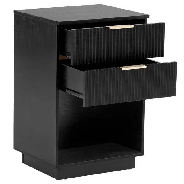 Two-Drawer Bedside Cabinet